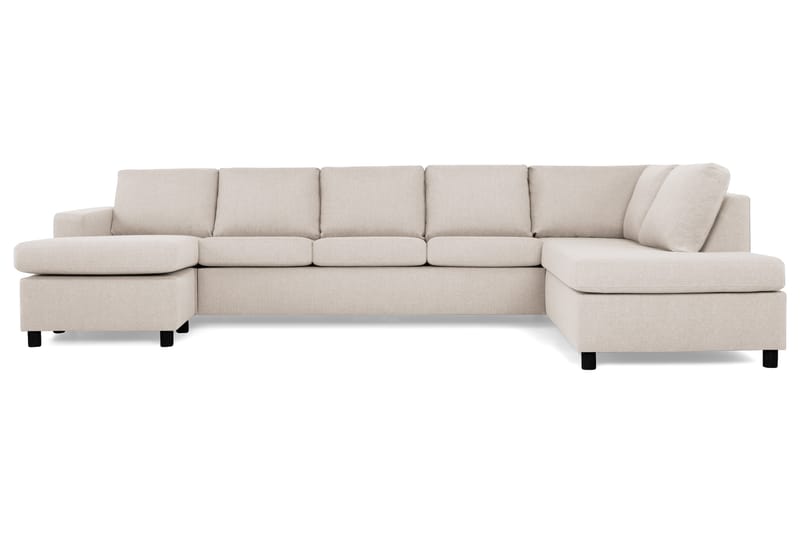 U-sofa Nevada XL Divan Venstre - Beige - U-sofa