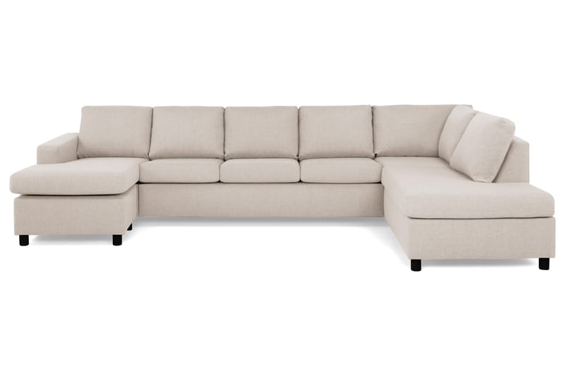 U-sofa Nevada XL Divan Venstre - Beige - U-sofa