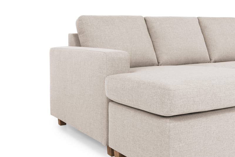 U-sofa Nevada XL Divan Venstre - Beige - U-sofa