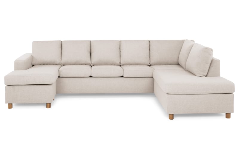 U-sofa Nevada XL Divan Venstre - Beige - U-sofa