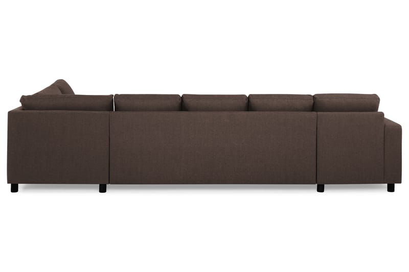 U-sofa Nevada XL Divan Venstre - Brun - U-sofa