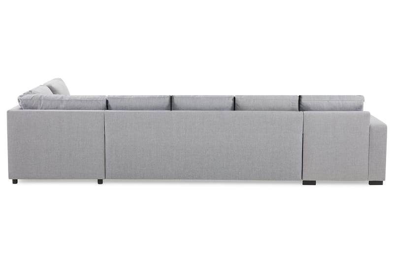 U-sofa Nevada XL Divan Venstre - Lysgrå - U-sofa