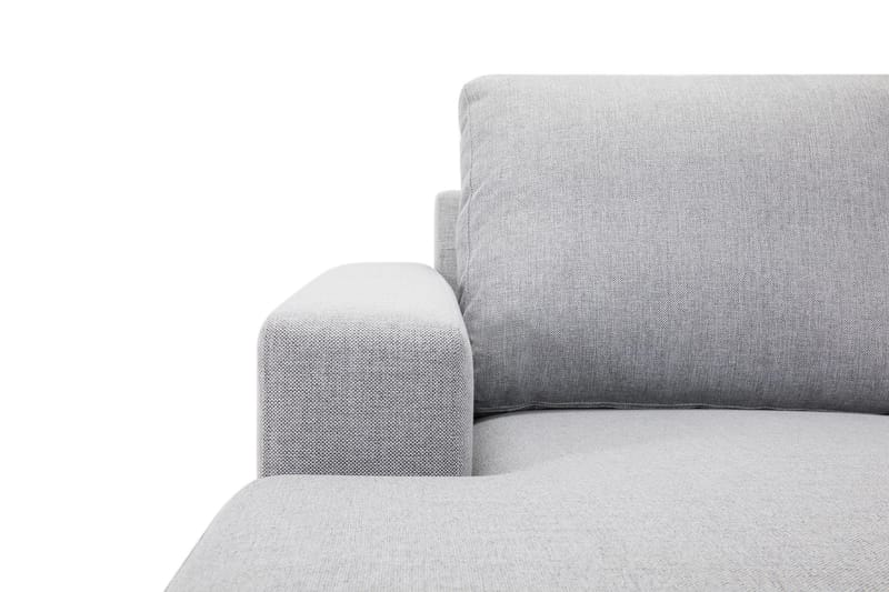 U-sofa Nevada XL Divan Venstre - Lysgrå - U-sofa