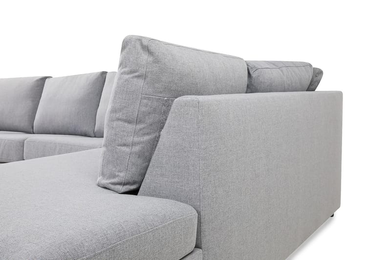 U-sofa Nevada XL Divan Venstre - Lysgrå - U-sofa