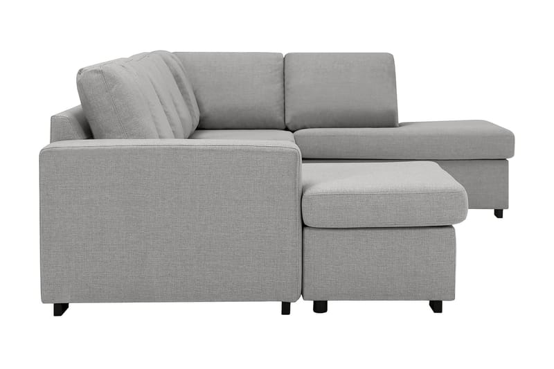 U-sofa Nevada XL Divan Venstre - Lysgrå - U-sofa