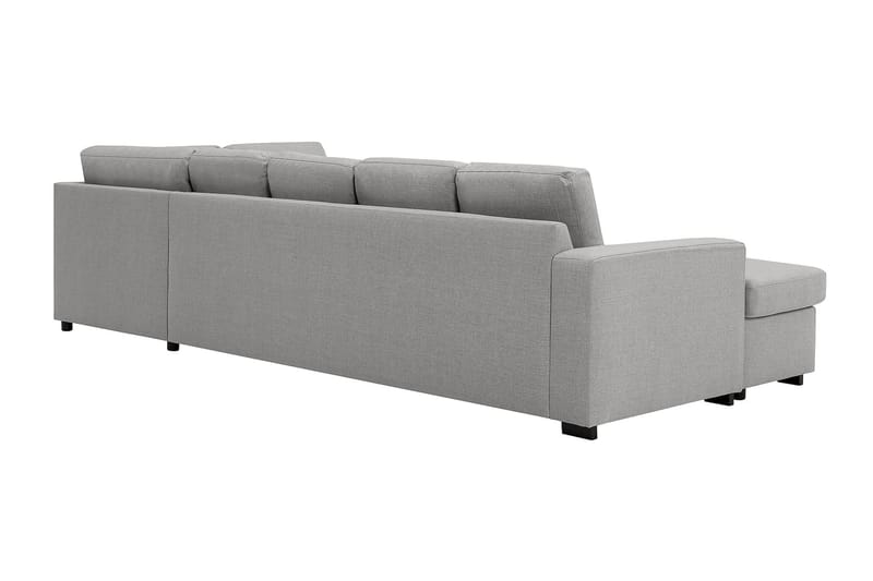 U-sofa Nevada XL Divan Venstre - Lysgrå - U-sofa