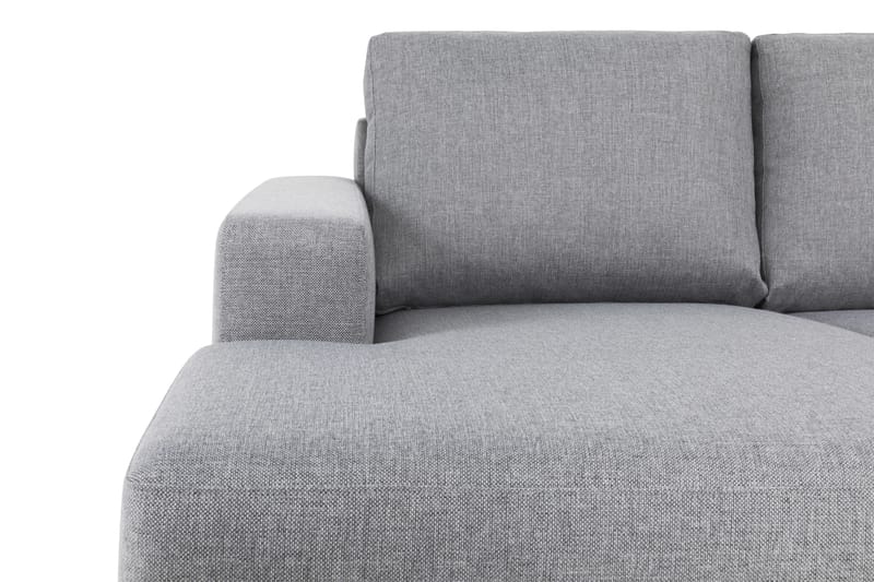 U-sofa Nevada XL Divan Venstre - Lysgrå - U-sofa