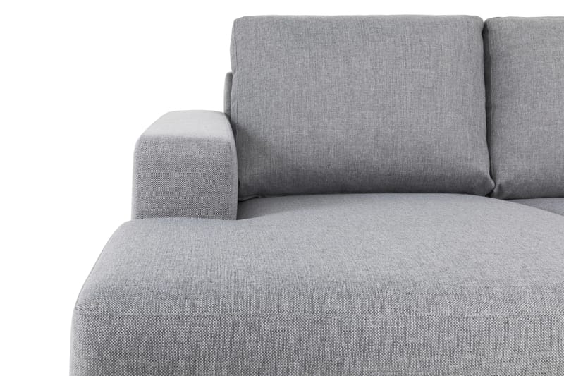 U-sofa Nevada XL Divan Venstre - Lysgrå - U-sofa