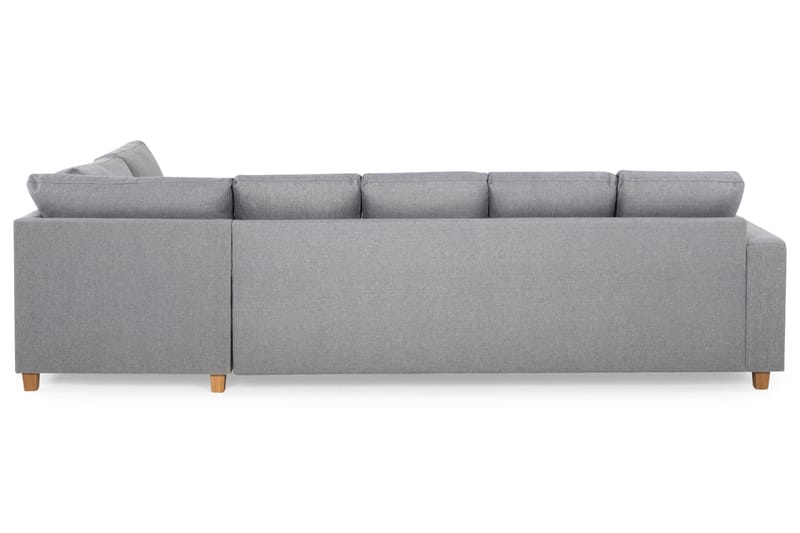 U-sofa Nevada XL Divan Venstre - Lysgrå - U-sofa