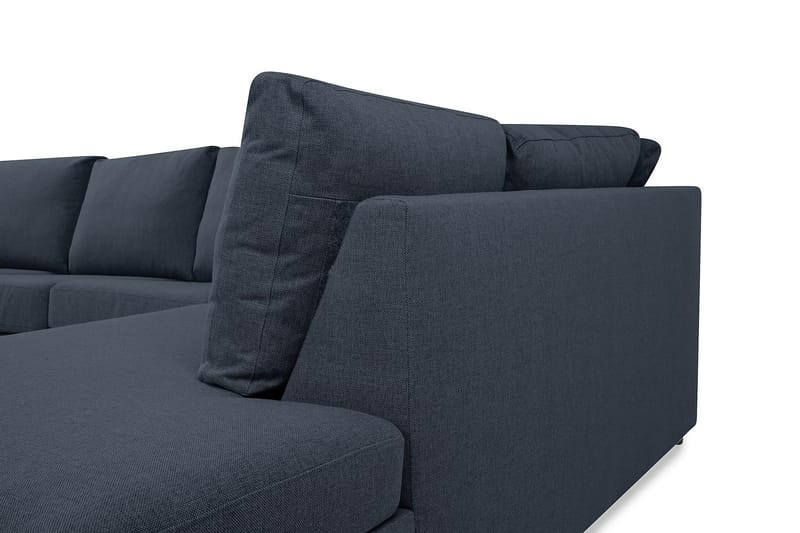 U-sofa Nevada XL Divan Venstre - Mørkblå - U-sofa