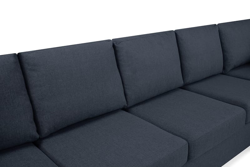 U-sofa Nevada XL Divan Venstre - Mørkblå - U-sofa