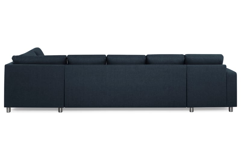 U-sofa Nevada XL Divan Venstre - Mørkblå - U-sofa