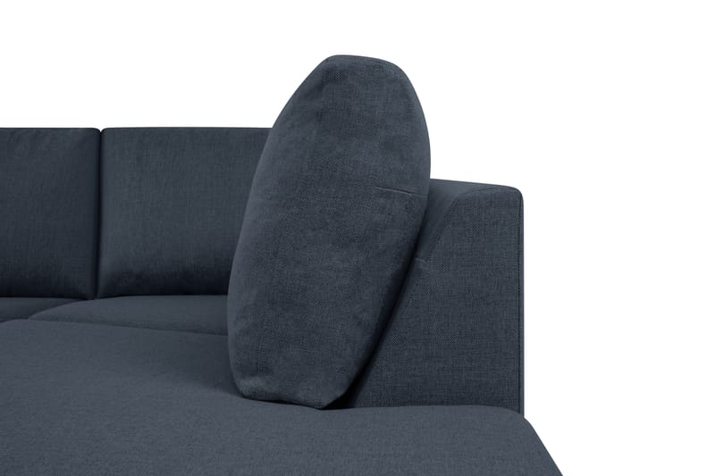 U-sofa Nevada XL Divan Venstre - Mørkblå - U-sofa