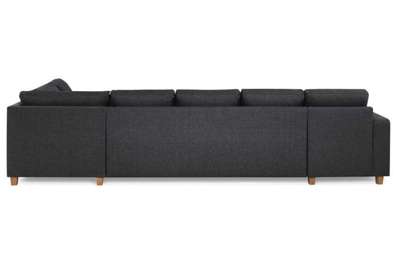 U-sofa Nevada XL Divan Venstre - Mørkgrå - U-sofa