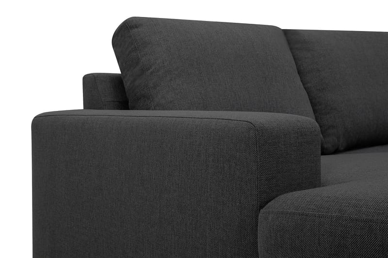 U-sofa Nevada XL Divan Venstre - Mørkgrå - U-sofa