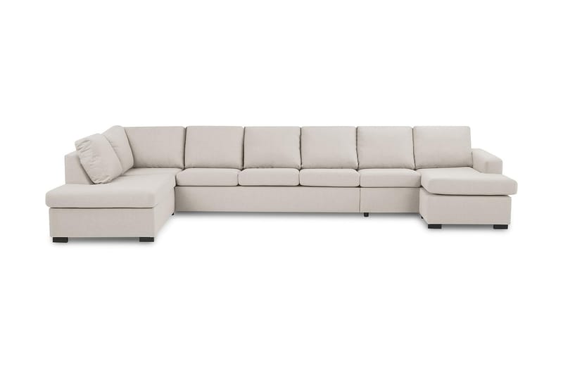 U-sofa Nevada XXL Divan Høyre - Beige - U-sofa