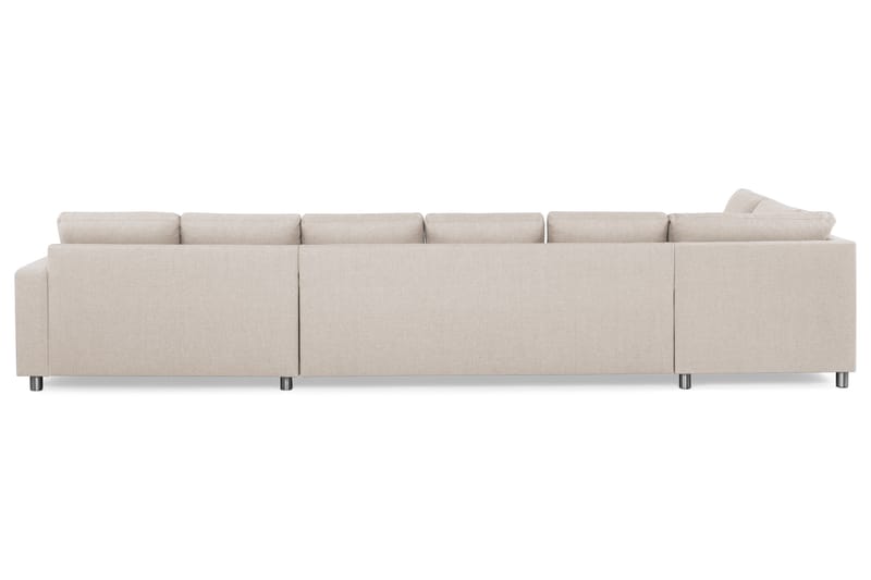 U-sofa Nevada XXL Divan Høyre - Beige - U-sofa