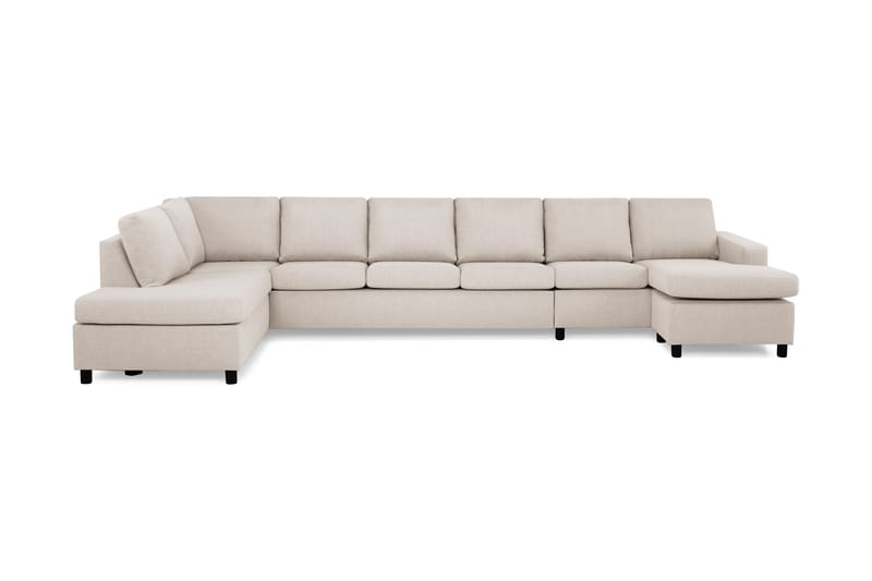 U-sofa Nevada XXL Divan Høyre - Beige - U-sofa