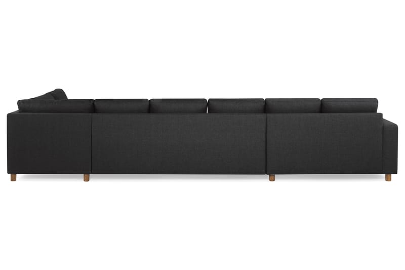 U-sofa Nevada XXL Divan Venstre - Antrasitt - U-sofa