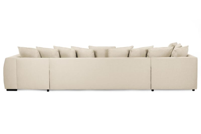 U-sofa Ontario Large med Divan Høyre inkl. Konvoluttputer - Beige - U-sofa