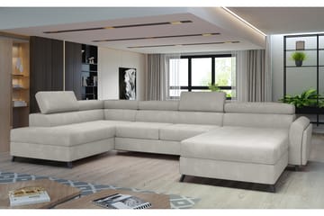 U-sofa Osettia med Divan Høyre - Beige - Møbler - Sofaer - U-sofa