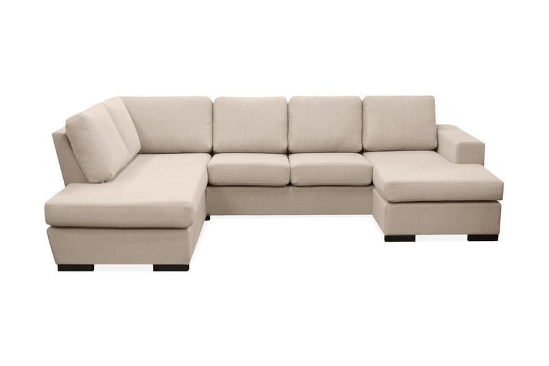 U-sofa Rodrigo med Divan Høyre - Beige - U-sofa