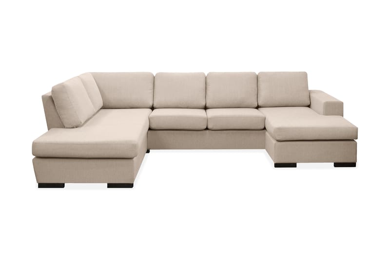 U-sofa Rodrigo med Divan Høyre - Beige - U-sofa