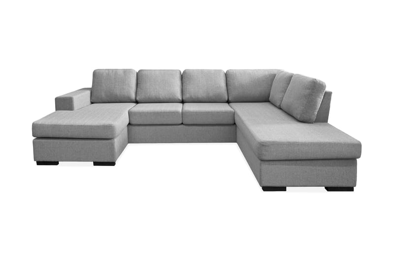 U-sofa Rodrigo med Divan Venstre - Grå - Møbler - Sofaer - U-sofa