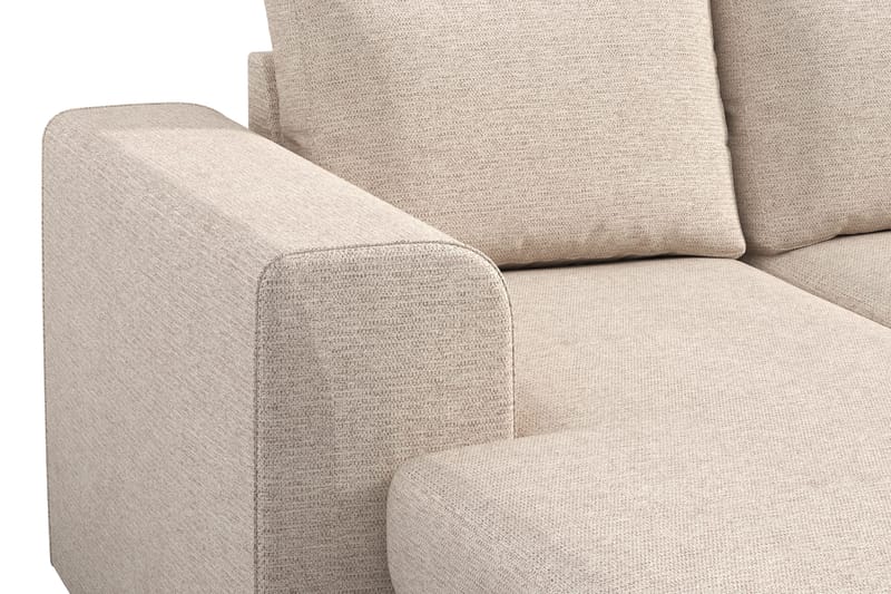 Vanlig sofa med dobbel divan Scandinavian Choice Link dobbeldivansofa 4-seter Beige - Møbler - Sofaer - U-sofa