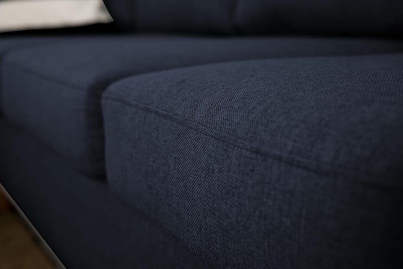U-sofa Yen Large med Divan Høyre - Blå - U-sofa