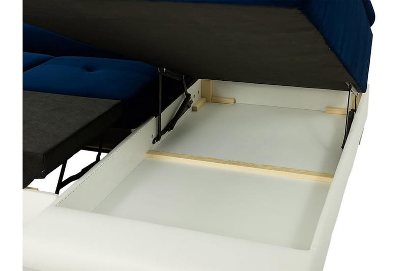 U-Sovesofa Oertel - Hvit/Grå - Møbler - Sofaer - Skinnsofaer