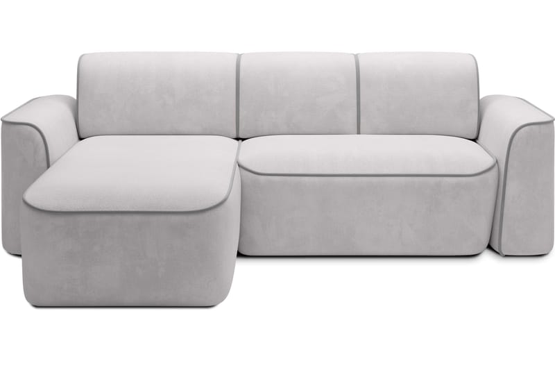 Ume 4-seter Sofa med Sjeselong, Grå