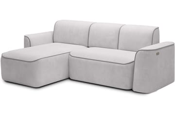 Ume 4-seter Sofa med Sjeselong - Grå - Møbler - Sofaer - Sofaer med sjeselong - 4 seters sofa med divan
