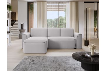 Ume 4-seter Sofa med Sjeselong - Grå - Møbler - Sofaer - Sofaer med sjeselong - 4 seters sofa med divan