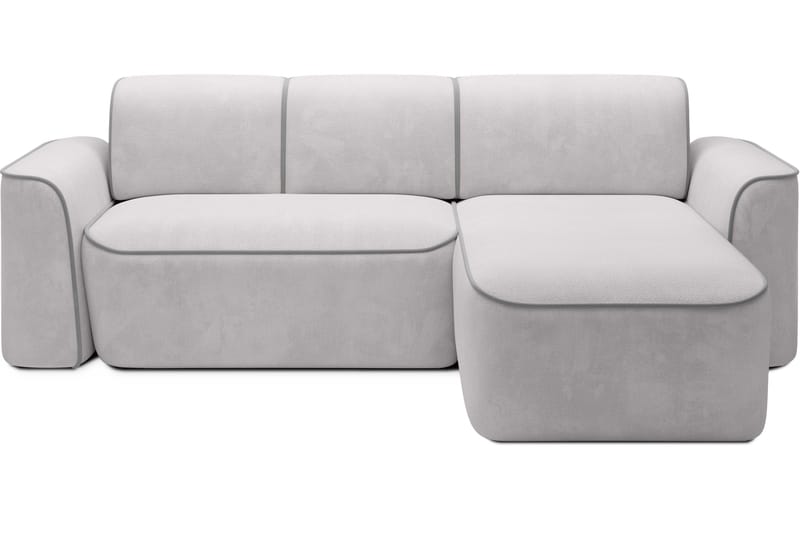 Ume 4-seter Sofa med Sjeselong - Grå - Møbler - Sofaer - Sofaer med sjeselong - 4 seters sofa med divan