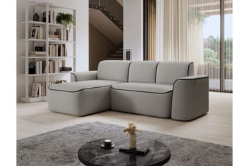 Ume 4-seter Sofa med Sjeselong - Grå - Møbler - Sofaer - Sofaer med sjeselong - 4 seters sofa med divan