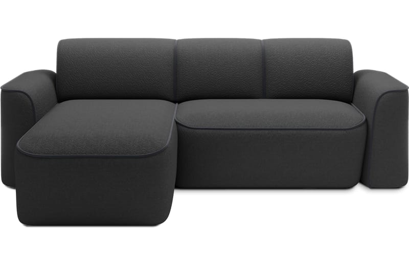 Ume 4-seters Sofa med Divan, Mørk grå