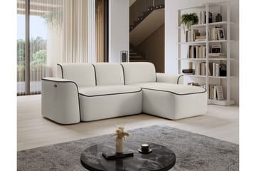 Ume 4-seters Sofa med Sjeselong - Beige - Møbler - Sofaer - Sofaer med sjeselong - 4 seters sofa med divan