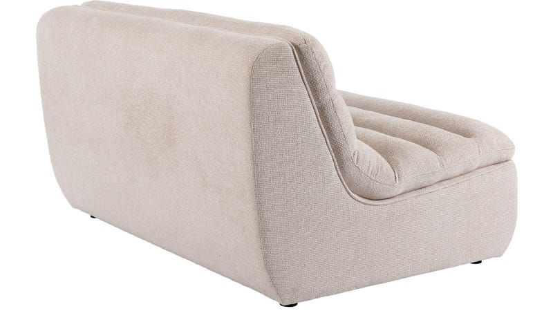 Valdoro 2-seters midtmodul i stoff 135 cm - Beige - Møbler - Sofaer - 2 seter sofa