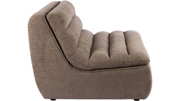 Valdoro 2-seters midtmodul i stoff 135 cm - Mink - Møbler - Sofaer - 2 seter sofa