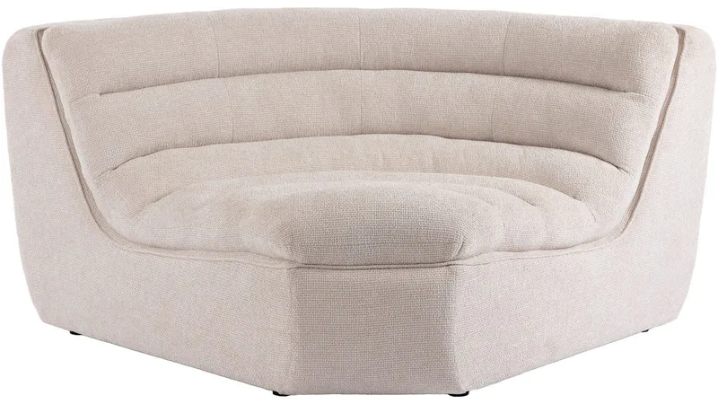 Valdoro hjørnemodul i stoff 179 cm - Beige - Møbler - Sofaer - Hjørnesofaer