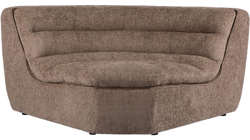 Valdoro hjørnemodul i stoff 179 cm - Mink - Møbler - Sofaer - Hjørnesofaer