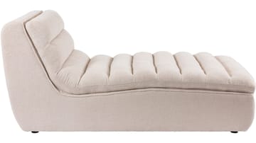 Valdoro sjeselong i stoff 168 cm - Beige - Møbler - Sofaer - Dagsenger