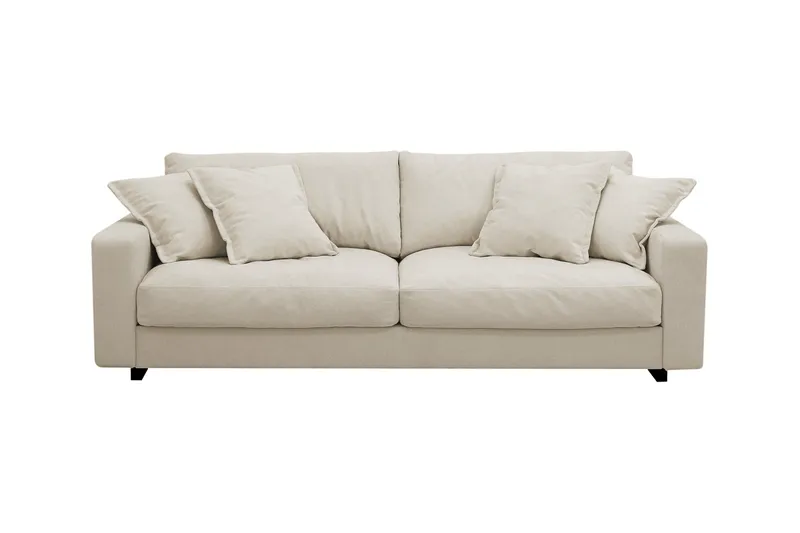 Valencia Dyp 3-seters Sofa, Beige