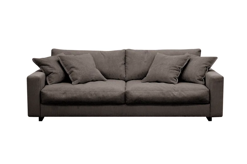 Valencia ekstra dyp 3-seters sofa, Brun