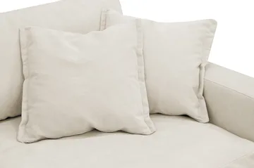 Valencia ekstra dyp 3-seters sofa i chenille - Beige - Møbler - Sofaer - 3 seter sofa