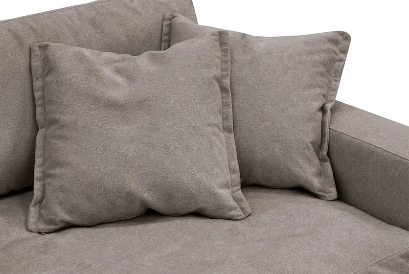 Valencia ekstra dyp 3-seters sofa i chenille - Brun - Møbler - Sofaer - 3 seter sofa