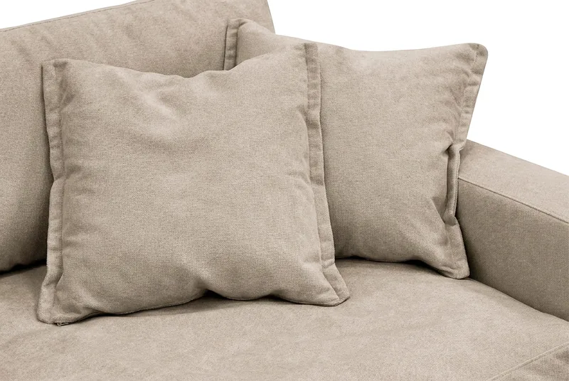 Valencia ekstra dyp 3-seters sofa i chenille - Brun - Møbler - Sofaer - 3 seter sofa