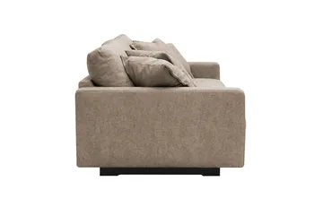 Valencia ekstra dyp 3-seters sofa i chenille - Brun - Møbler - Sofaer - 3 seter sofa