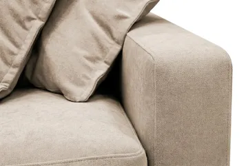 Valencia ekstra dyp 3-seters sofa i chenille - Brun - Møbler - Sofaer - 3 seter sofa